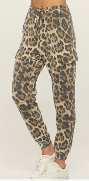 Feel The Roar on  These Soft Leopard Joggers