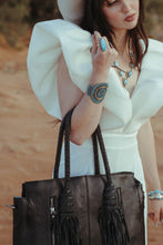 Load image into Gallery viewer, The Old Money Tote a Haute Southern Hyde by Beth Marie Exclusive