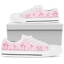 Load image into Gallery viewer, Pink Flamingo Low Top Shoes