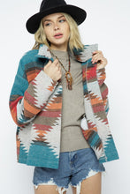 Load image into Gallery viewer, Soft Comfy Lightweight Aztec Pattern Jacket