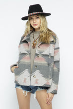 Load image into Gallery viewer, Soft Comfy Lightweight Aztec Pattern Jacket