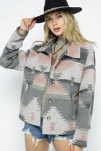 Load image into Gallery viewer, Soft Comfy Lightweight Aztec Pattern Jacket