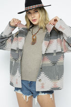 Load image into Gallery viewer, Soft Comfy Lightweight Aztec Pattern Jacket