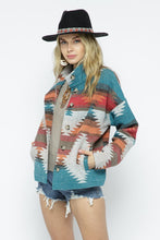 Load image into Gallery viewer, Soft Comfy Lightweight Aztec Pattern Jacket