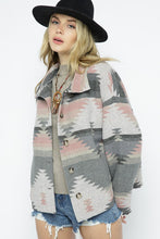 Load image into Gallery viewer, Soft Comfy Lightweight Aztec Pattern Jacket