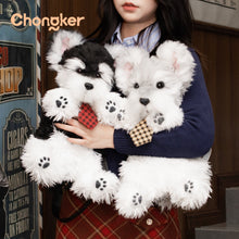 Load image into Gallery viewer, Black &amp; White Schnauzer Backpack – Adorable &amp; Practical