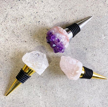 Load image into Gallery viewer, Beauty of Nature Stone Wine Stopper
