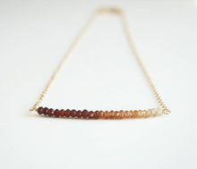 Load image into Gallery viewer, Brown Ombre Necklace