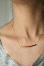 Load image into Gallery viewer, Brown Ombre Necklace