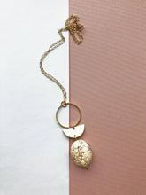Load image into Gallery viewer, White Turquoise Long Statement Necklace