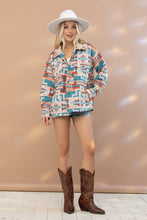 Load image into Gallery viewer, Aztec Western Shacket