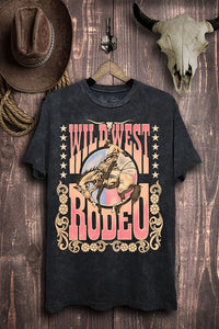 Wild West Rodeo Graphic Top