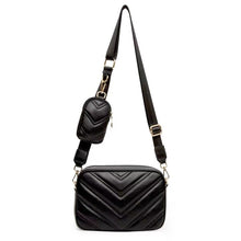 Load image into Gallery viewer, Elsie Quilted Crossbody Plus Mini Case Coin Purse