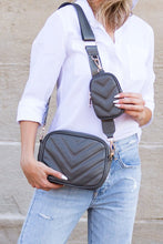 Load image into Gallery viewer, Elsie Quilted Crossbody Plus Mini Case Coin Purse