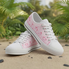 Load image into Gallery viewer, Pink Flamingo Low Top Shoes