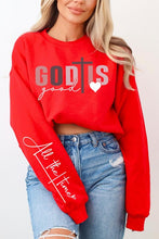 Load image into Gallery viewer, God Is Good Christian Graphic Fleece Sweatshirts