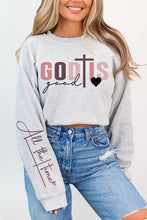 Load image into Gallery viewer, God Is Good Christian Graphic Fleece Sweatshirts