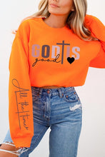 Load image into Gallery viewer, God Is Good Christian Graphic Fleece Sweatshirts