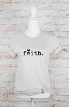Load image into Gallery viewer, Faith Heart Graphic Tee