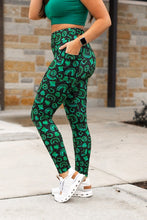 Load image into Gallery viewer, St Patricks Day LUCKY CHARM Leggings