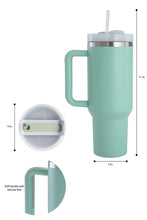 Load image into Gallery viewer, 40oz Vacuum-Sealed Insulated Grip Tumbler