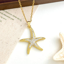 Load image into Gallery viewer, Starfish Boutique Beach Vacation Necklace
