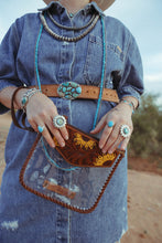 Load image into Gallery viewer, The Sunflower Fields Clear Bag, a Haute Southern Hyde by Beth Marie Exclusive