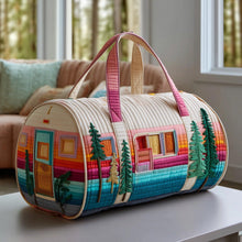 Load image into Gallery viewer, 2026 Cross-Border Amazon Independent Site New Short-Distance Tote Quilted Embroidery Travel Bag Multifunctional Sports &amp; Fitness Bag
