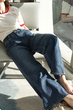 Load image into Gallery viewer, Relaxed High Rise Palazzo Jeans