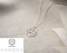 Load image into Gallery viewer, Customized Intertwined Initial Name Necklace