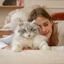 Load image into Gallery viewer, Silver Maine Coon Backpack-Majestic and Purrfect Companion