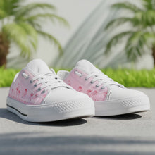 Load image into Gallery viewer, Pink Flamingo Low Top Shoes