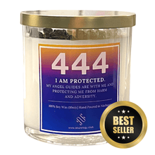 Load image into Gallery viewer, 444 Angel Number Affirmation Candle