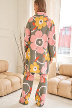 Load image into Gallery viewer, Flower Printed Casual Cozy Full Long Wide Pants