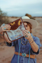 Load image into Gallery viewer, The Sunflower Fields Clear Bag, a Haute Southern Hyde by Beth Marie Exclusive