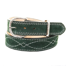 Load image into Gallery viewer, The Gunslinger Belt in Forest Green