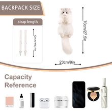 Load image into Gallery viewer, Minuet Cat Backpack- Companion Cat Wearable Fashion