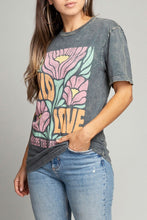 Load image into Gallery viewer, Wild Love Where The Flowers Bloom Graphic Top