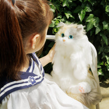 Load image into Gallery viewer, Mini Tuxedo Cat Backpack – Plush Cat Bag for Girls Gift Idea