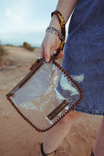 Load image into Gallery viewer, The Sunflower Fields Clear Bag, a Haute Southern Hyde by Beth Marie Exclusive
