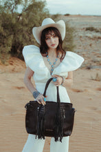 Load image into Gallery viewer, The Old Money Tote a Haute Southern Hyde by Beth Marie Exclusive