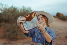 Load image into Gallery viewer, The Sunflower Fields Clear Bag, a Haute Southern Hyde by Beth Marie Exclusive