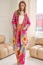 Load image into Gallery viewer, Flower Printed Casual Cozy Full Long Wide Pants