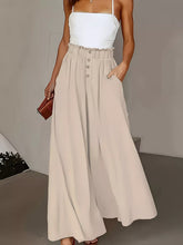 Load image into Gallery viewer, High Waist Wide Leg Pants