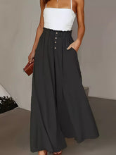 Load image into Gallery viewer, High Waist Wide Leg Pants