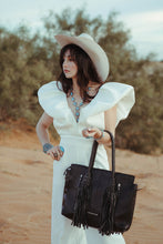 Load image into Gallery viewer, The Old Money Tote a Haute Southern Hyde by Beth Marie Exclusive