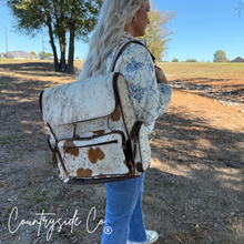 Load image into Gallery viewer, Boulder Cowhide Conceal Carry Backpack