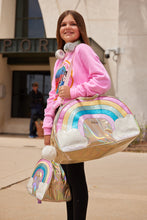 Load image into Gallery viewer, Unicorn Rainbow Overnight Bag