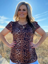Load image into Gallery viewer, Kitty on the Prowl Leopard Top