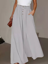 Load image into Gallery viewer, High Waist Wide Leg Pants